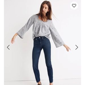 NWT Madewell rivet and thread jeans